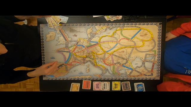 Ticket to ride - gameplay смотреть онлайн