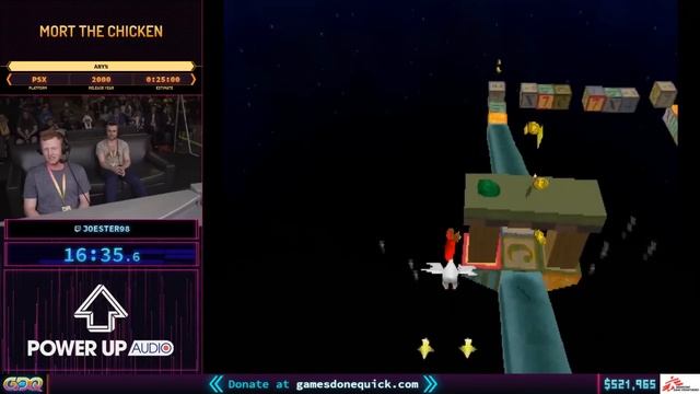 Mort the Chicken by Joester98 in 21:27 SGDQ2019 смотреть онлайн