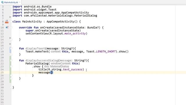 Material Dialogs (Simple Example) смотреть онлайн