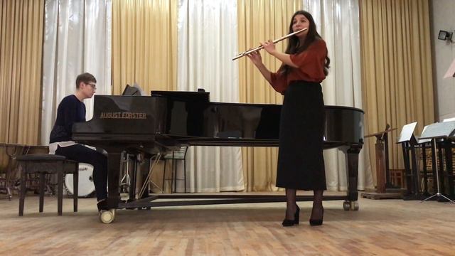 Волощук Сніжана — F. Poulenc "Соната для флейти і фортепіано" 1ч смотреть онлайн