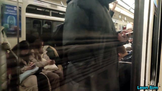 🟦 Московско-Петроградская линия (линия 2). (Купчино - Парнас). смотреть онлайн