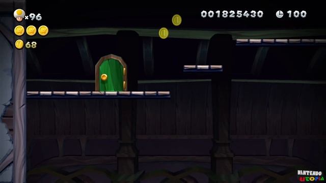 New Super Luigi U Deluxe ᴴᴰ | World 7 (All Star Coins) Solo Toad смотреть онлайн