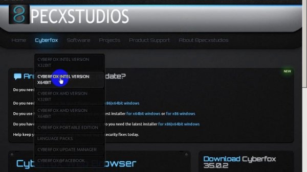 Браузеры Cyberfox Web Browser и Qihoo 360 Browser
