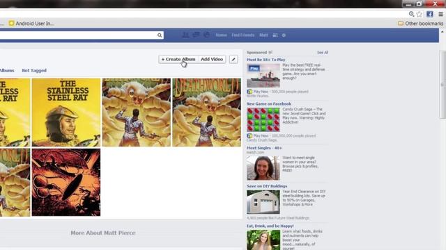 How Can I Get Pictures From the Internet & Put Them on My Facebook Prof... : Advanced Facebook Tips смотреть онлайн