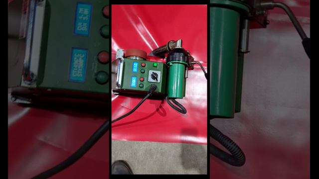 Тестируем автоматический сварочный аппарат для брезента Bosite-Plan смотреть онлайн