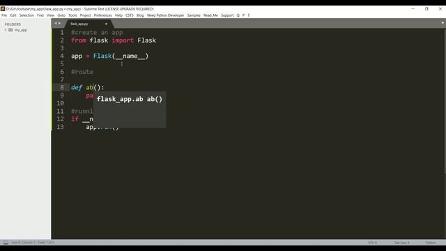 Getting Started with Flask Python | Tamil смотреть онлайн