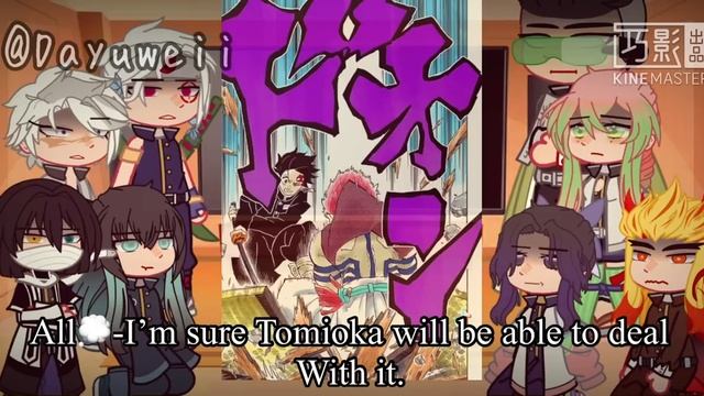 Hashiras react to Tomioka Giyuu {Part 2/3} смотреть онлайн