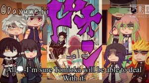 Hashiras react to Tomioka Giyuu {Part 2/3}