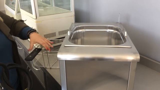 Φριτέζα ηλεκτρική μονή 10 Lt. - Electric Commercial Countertop Single Deep Fryer 10 Lt. смотреть онлайн