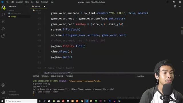 Buat Game Pemula Menggunakan Python | #5 Final Score and Game Over смотреть онлайн