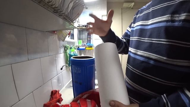 Замена первого фильтра после насоса спустя год работы смотреть онлайн