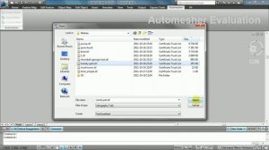 Import STL file for AutoCAD