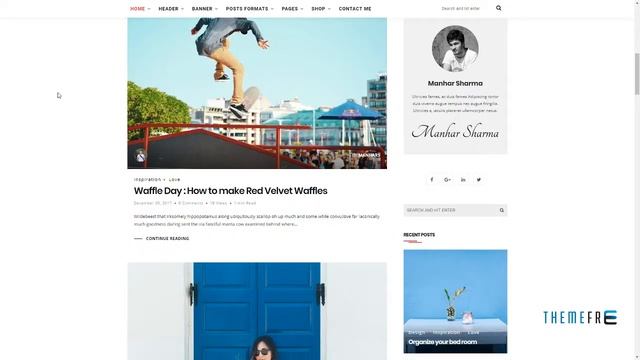 PepperMint - Creative WordPress Theme for Blogs/Mini-Magazines D смотреть онлайн