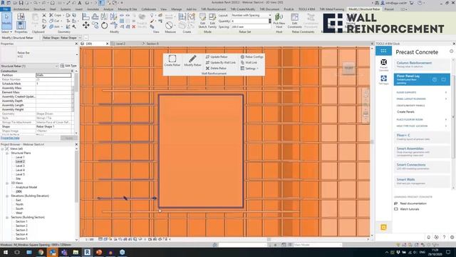 BIM Models & Shop Tickets for Precast Concrete in Revit смотреть онлайн