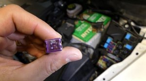 MAZDA CX-7 CX7 FUEL PUMP FUSE and RELAY LOCATION REPLACEMENT