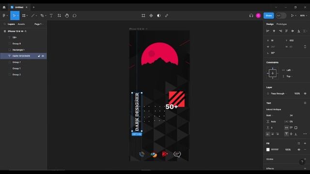 HOW TO MAKE BEST ❤ APP DESIGN IN FIGMA SOFTWARE ? [ VERY EASY TO CREATE DESIGN ]❌ смотреть онлайн