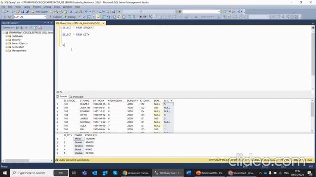 SQL Syntax: JOINs смотреть онлайн