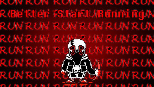 Undertale (VHS Sans) - (Phase 2 - Better Start Running) смотреть онлайн