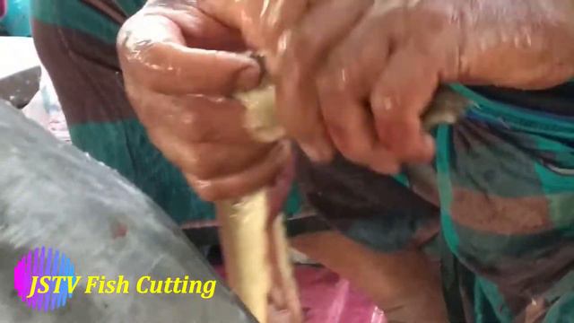 How to Incredible Fastest🐟EEL FISH CUTTING🐟in Fish Market смотреть онлайн