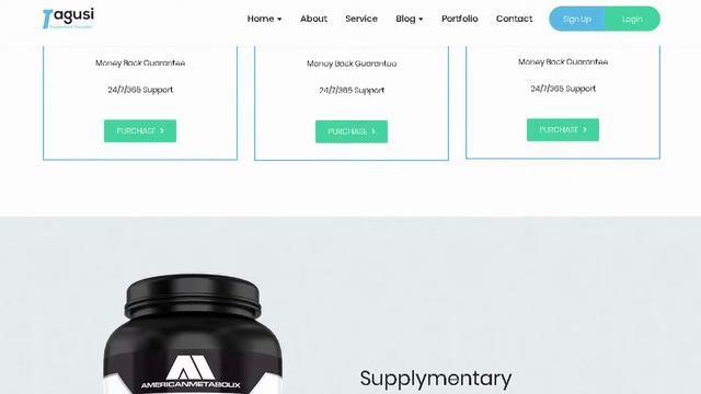 X-Tagusi Health Supplement HTML and Sass Template | Themeforest Templates смотреть онлайн