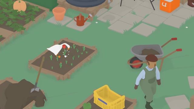 Untitled Goose Game Садовый проказник #1 смотреть онлайн