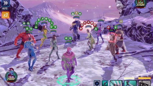 Beat Apocalypse and the Four Horsemen in Arena w/Eternals without Apocalypse Marvel Strike Force MS смотреть онлайн