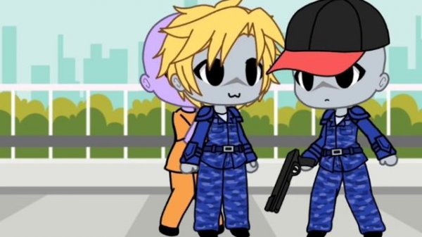 PoliceMan Gacha Life Senchous Сенчоус Мем