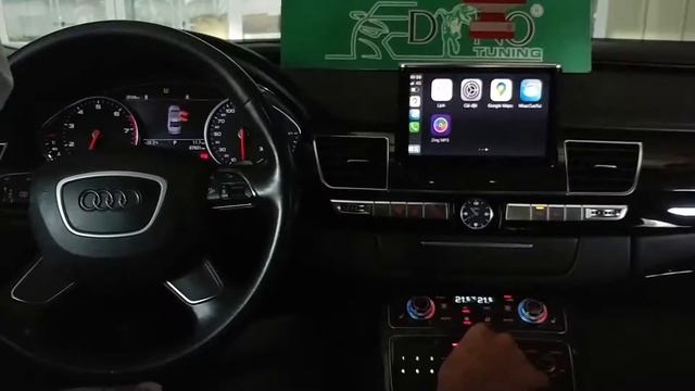 Audi A8 2012 nâng cấp Wireless Carplay + Cam 360 - DINO TUNING смотреть онлайн