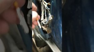 ремонт  штекера в  двери хонда RD1
