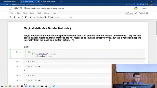 پایتون پیشرفته: متدهای جادوئی | Magical Methods ( Dunder Methods) in Python смотреть онлайн