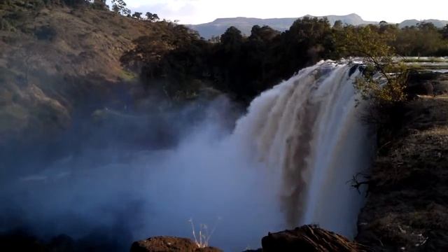 Tis Abay. Водопад на Голубом Ниле в Эфиопии. смотреть онлайн
