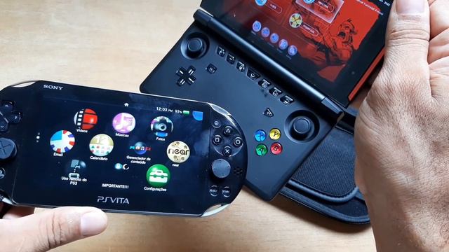 Powkiddy X18 ou Ps Vita Slim? смотреть онлайн