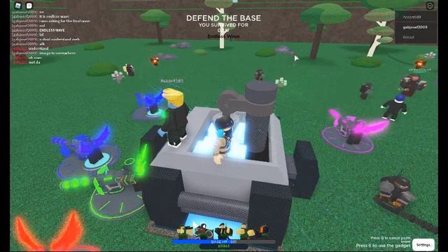 BASE DEFENSE BETA(ROBLOX)(ROUND 30+ENDLESS) смотреть онлайн