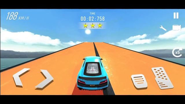 Car Stunt Races Mega Ramps #8 - Extreme Stunts Android iOS Gameplay смотреть онлайн