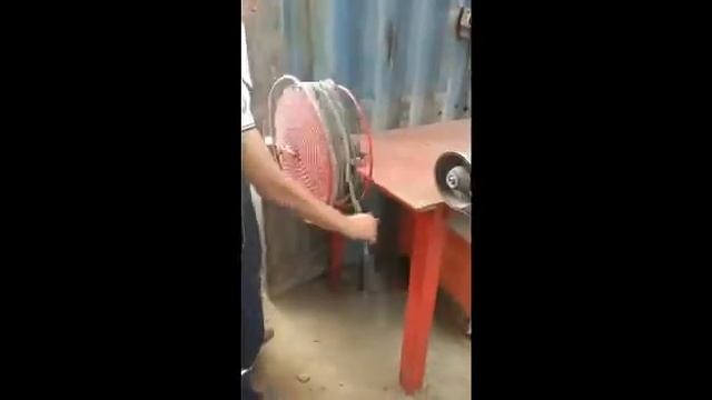 0777 2016 08 27 Катушка для сварочного кабеля смотреть онлайн