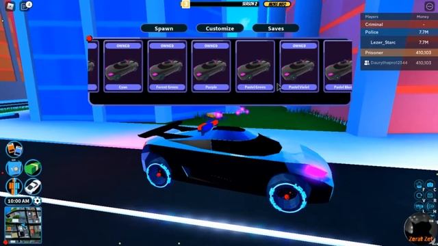 Что из себя представляет 2 сезон + покупка пасса | Jailbreak | Roblox