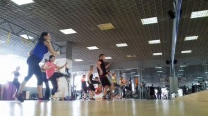 Тай-бо аэробика. Cardio Kick Boxing. Full lesson 26 (мощная тренировка)