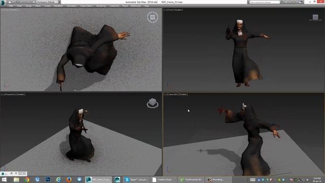 APEX Clothing - PhysX Clothing test for nun character (Project ApocalypZ) смотреть онлайн
