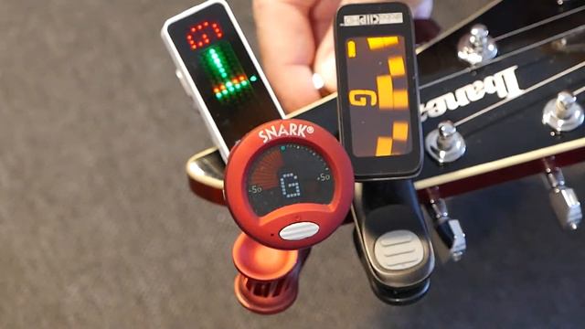 PolyTune Clip vs Peterson StroboClip HD vs Snark Clip-ON Tuners comparison IBANEZ FRM-250 смотреть онлайн