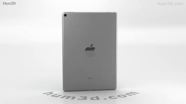 Apple iPad Pro 10.5-inch (2017) Space Gray 3D model by Hum3D.com смотреть онлайн