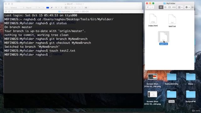 5 Branching and Merging Git and GitHub смотреть онлайн