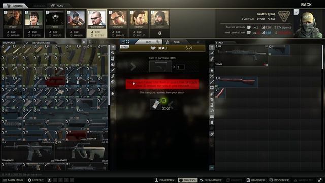Escape From Tarkov Lvl 1 SKS Build (0.14 Patch) смотреть онлайн
