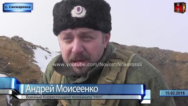 Сильный танковый бой под Санжаровкой Редкие кадры! смотреть онлайн