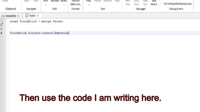 Roblox Studio Touched Function! смотреть онлайн