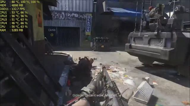 Call Of Duty Advanced Warfare - i5 6500 - 16GB RAM - R9 390 - 1080p смотреть онлайн