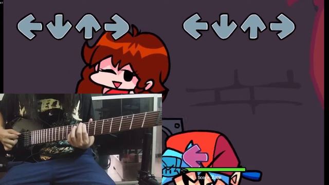 Friday Night Funkin - Tutorial (Guitar Cover by Xionic Zixx) смотреть онлайн