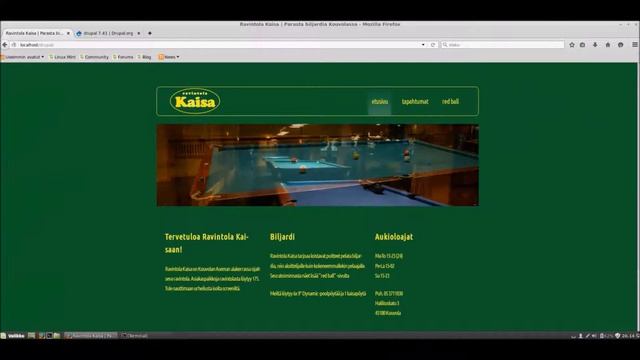 Ubuntu modx mint drupal TVT15 смотреть онлайн