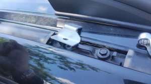 Рейлинги на крышу Toyota Rav 4 Hybrid 2018. Крепления для багажника Toyota Rav 4 Hybrid 2013-2018