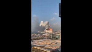 Взрыв в Ливан Бейрут порт Explosion Beirut Lebanon #взрыв #ливан #бейрут #новости