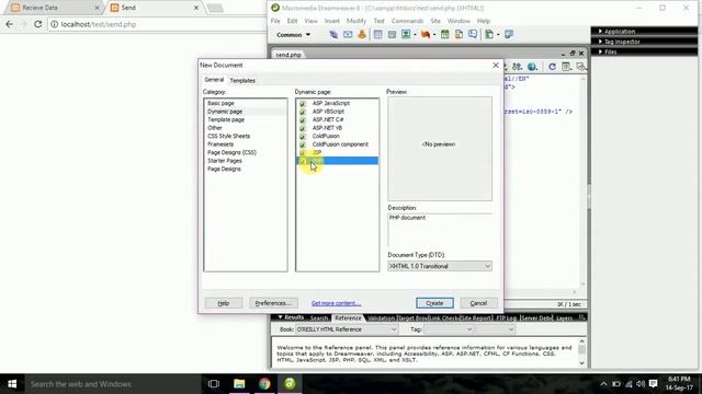 Submitting HTML form data using PHP POST method смотреть онлайн